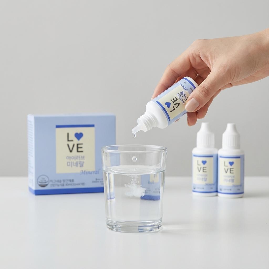 아이러브 미네랄 연출 #2