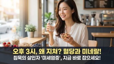 오후 3시 방전, 커피로는 답 없다! 핵심은 '이것'